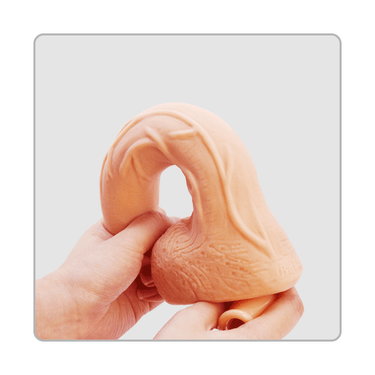 Dildo Realistico Venato con Ventosa e Controllo Remoto